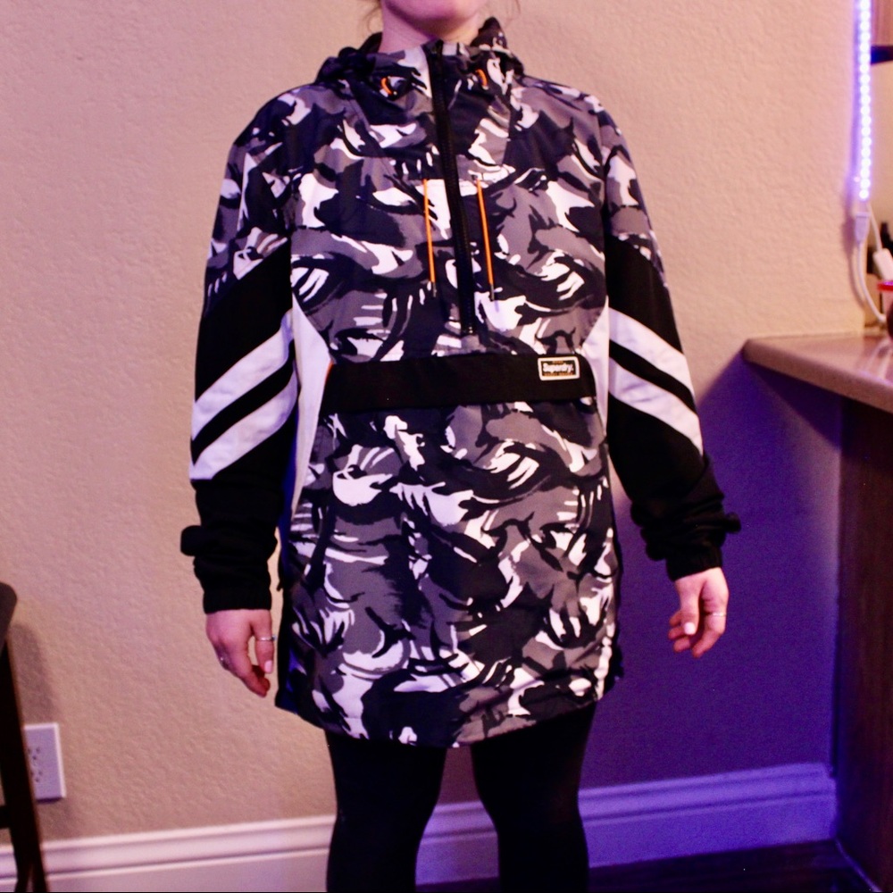SuperDry Pull Over Windbreaker - Picture 4 of 5